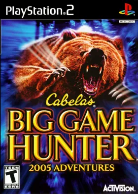 Cabela's Big Game Hunter 2005 Adventures box cover front